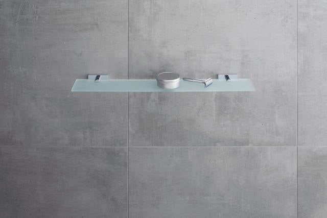DURAVIT Karree Glasablage 600 mm matt – Design by Duravit, Glas, mit Dekor