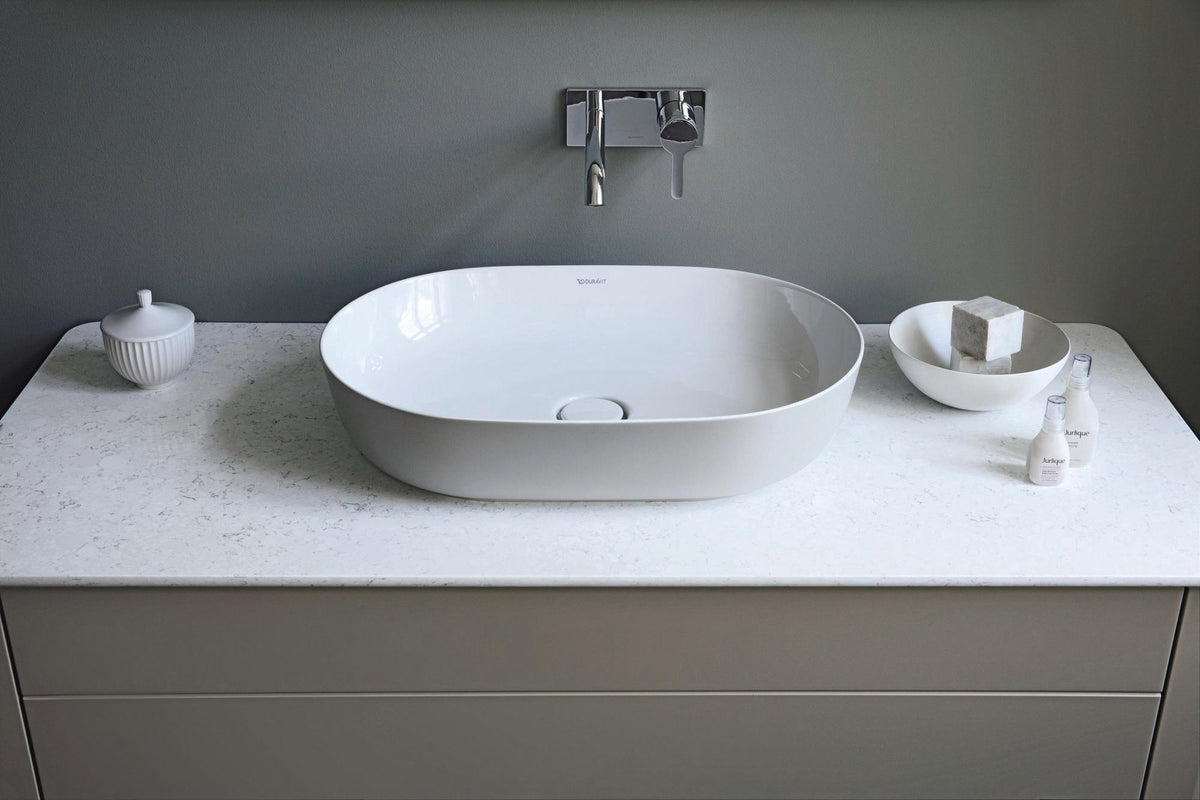 DURAVIT Aufsatzbecken Luv 600 mm Weiß WonderGliss ohne Überlauf