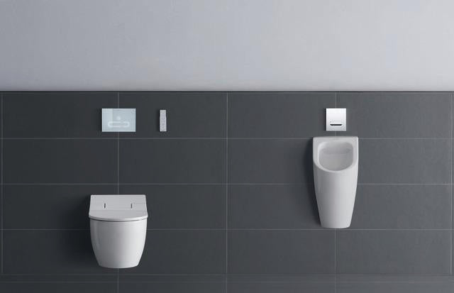 DURAVIT DuraSystem A2 Elektronische Betätigungsplatte für Urinal, Infrarot, Netzanschluss, Aufgesetzt, Weiß