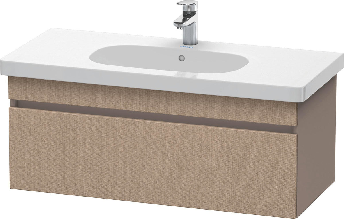 DURAVIT DuraStyle Waschtischunterbau 1000 mm wandhängend mit 1 Auszug und Soft-Close in Weiß Matt