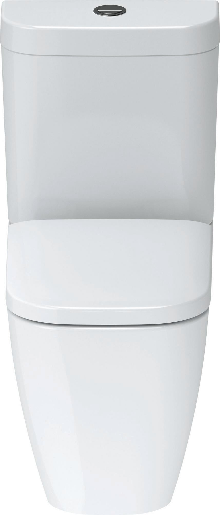 DURAVIT Spülkasten Happy D.2 mit WonderGliss, Anschluss unten links, weiß