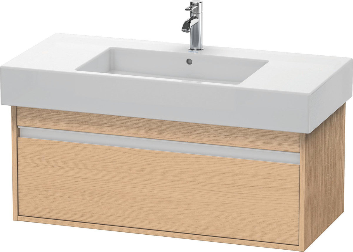 DURAVIT Ketho Waschtischunterbau 1000 mm wandhängend basalt matt mit 1 Auszug