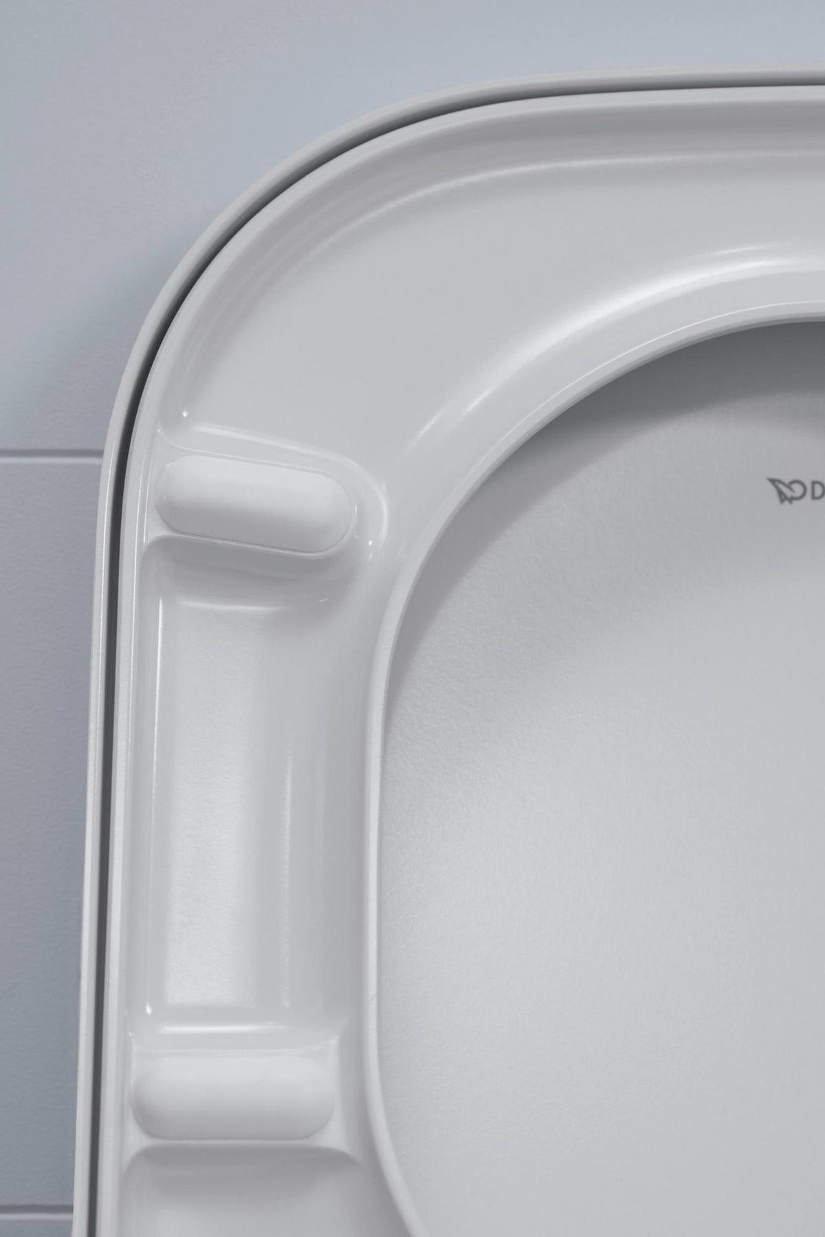 DURAVIT WC-Sitz Happy D.2 mit SoftClose Absenkautomatik, Edelstahl-Scharnieren, weiß, Duroplast