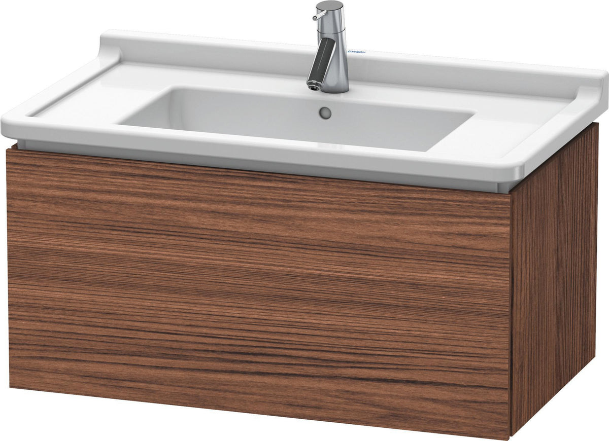 DURAVIT L-Cube Waschtischunterbau wandhängend 820 mm taupe matt 1 Auszug Tip-On