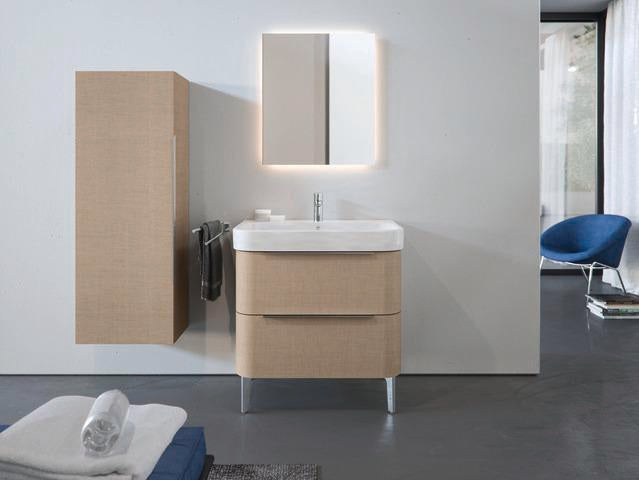 DURAVIT C.1 Einhebel-Waschtischmischer S mit Zugstange, Schwarz Matt