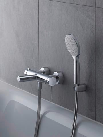 DURAVIT Brausehalter konisch 38x58 Chrom – Verdeckte Wandbefestigung inkl. Montagematerial