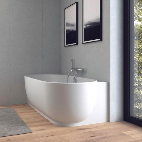 DURAVIT C.1 Wannenthermostat Aufputz – Thermostatkartusche, Schwarz Matt, 150 mm Mittenabstand