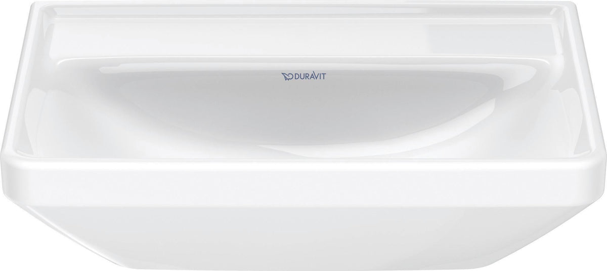 DURAVIT D-Neo Handwaschbecken 450 mm weiß mit WonderGliss – Wandhängend, 1 Hahnloch
