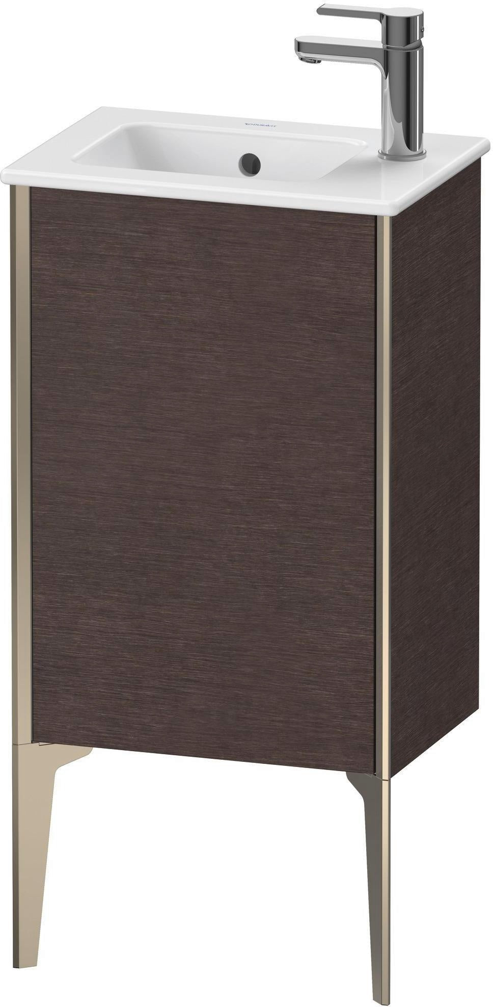DURAVIT XViu Waschtischunterbau bodenstehend 594 mm, 1 Tür, mediterrane Eiche