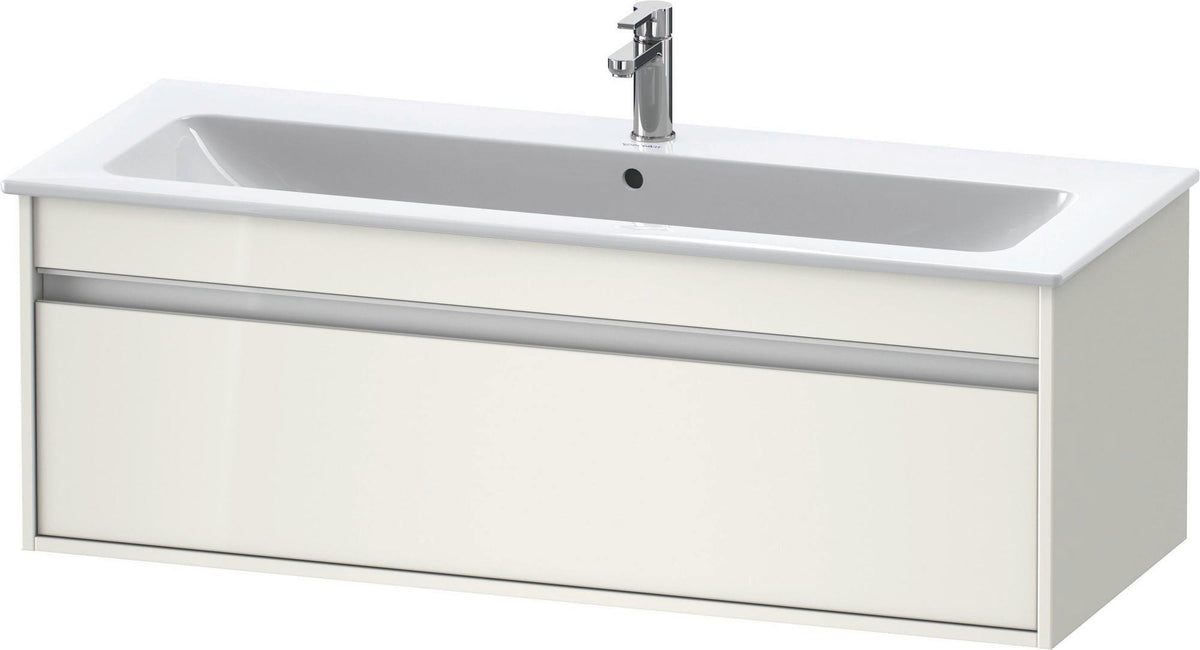 DURAVIT Ketho Waschtischunterbau 1200 mm Weiß Matt mit 1 Auszug und Soft-Close