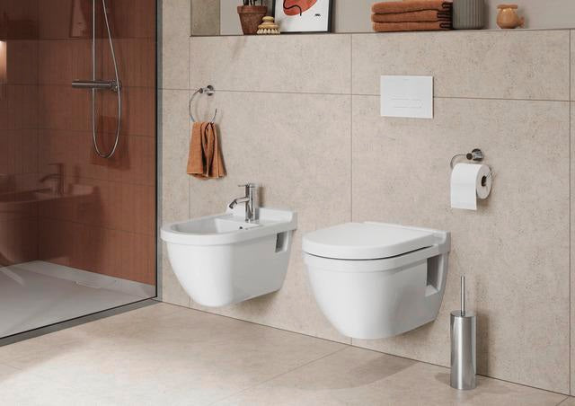 DURAVIT Wand-Bidet Starck 3 540 mm mit Überlauf & Hahnlochbank, weiß
