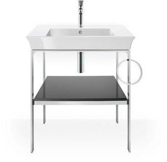 DURAVIT Metallkonsole White Tulip 684 mm, weiß seidenmatt, höhenverstellbar, von Philippe Starck