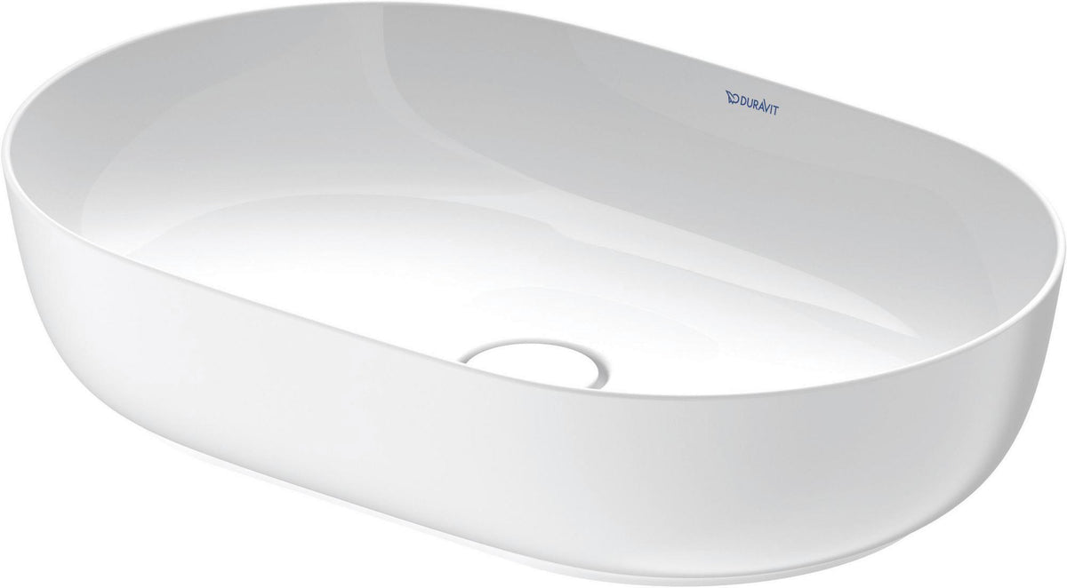 DURAVIT Aufsatzbecken Luv 600 mm Weiß WonderGliss ohne Überlauf