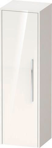 Duravit D-Code Halbhochschrank 400x360x1320 mm, 1 Tür links, Weiß Matt