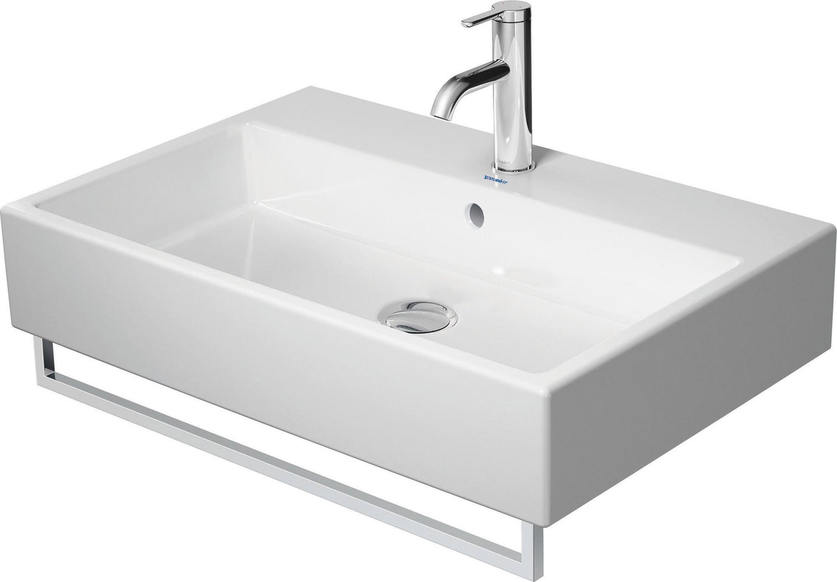 Duravit Waschtisch Vero Air 700 mm mit Überlauf und Hahnlochbank, weiß