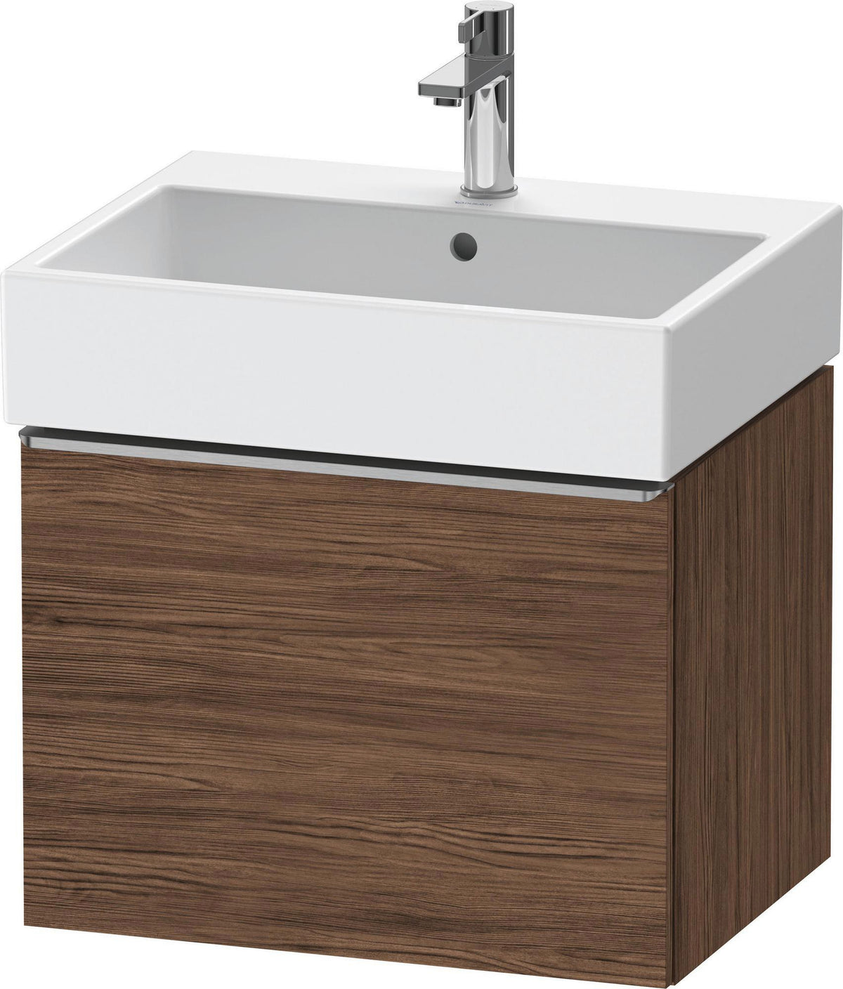 DURAVIT D-Neo Waschtischunterbau 584 mm wandhängend mit 1 Auszug, Griff Bronze, Weiß Matt