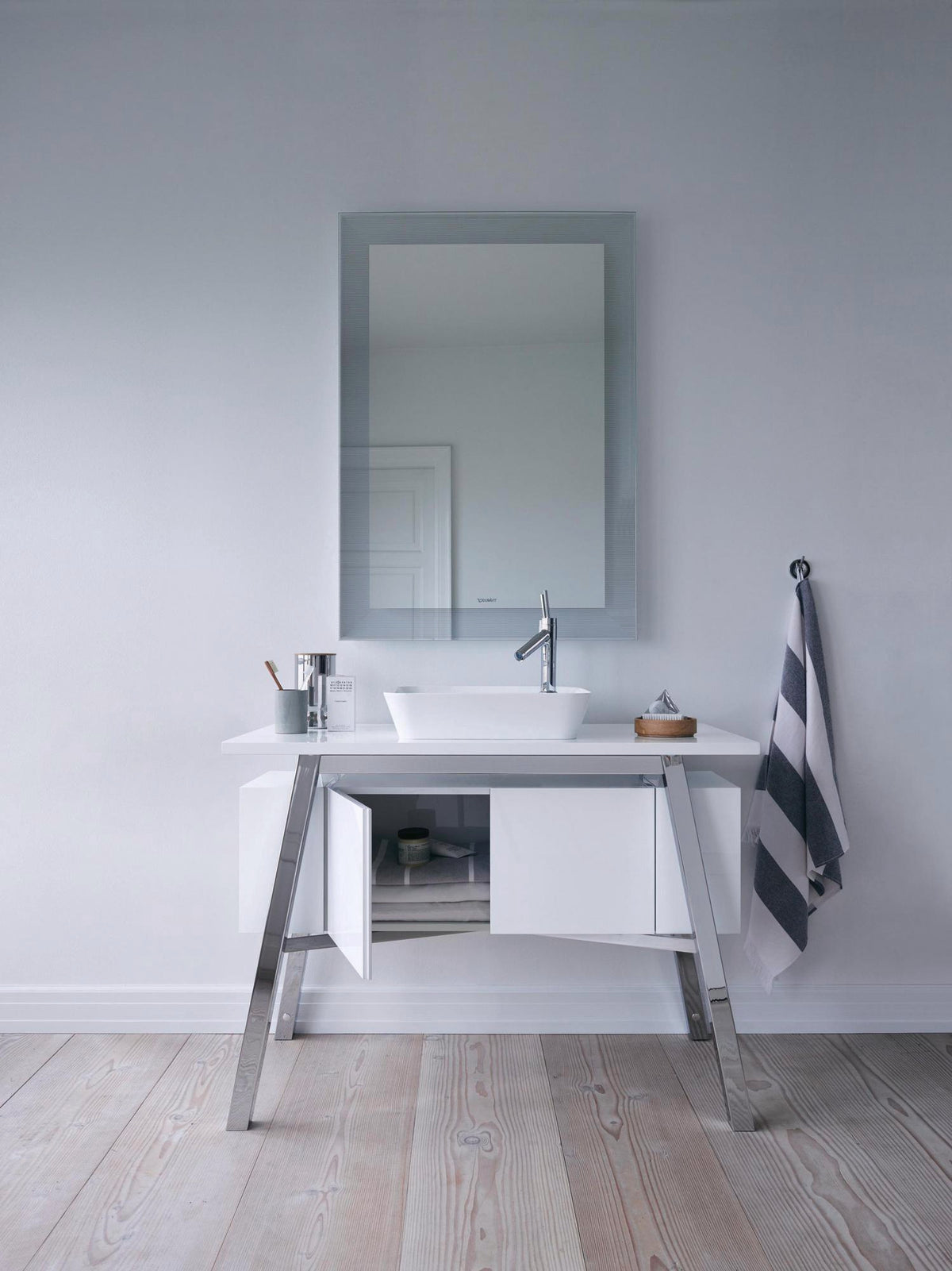 DURAVIT Cape Cod Aufsatzbecken 460 mm – Designer-Waschbecken von Philippe Starck, ohne Überlauf