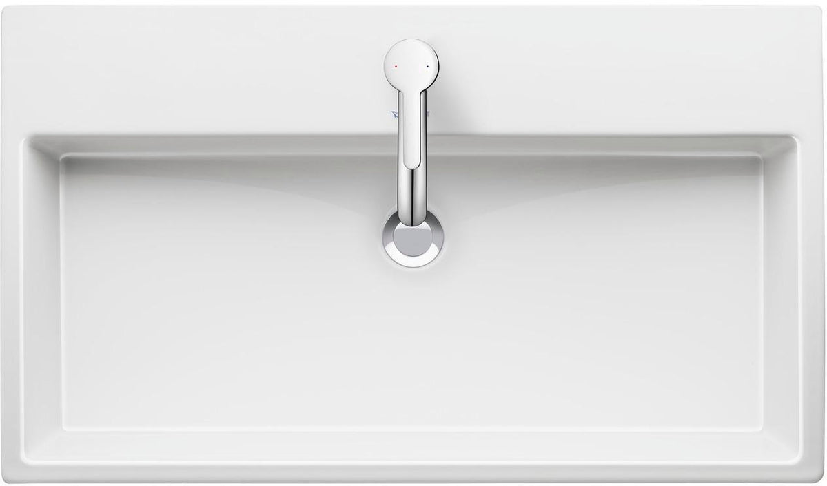DURAVIT Vero Air Waschtisch 800 mm, weiß, mit Überlauf & Hahnlochbank