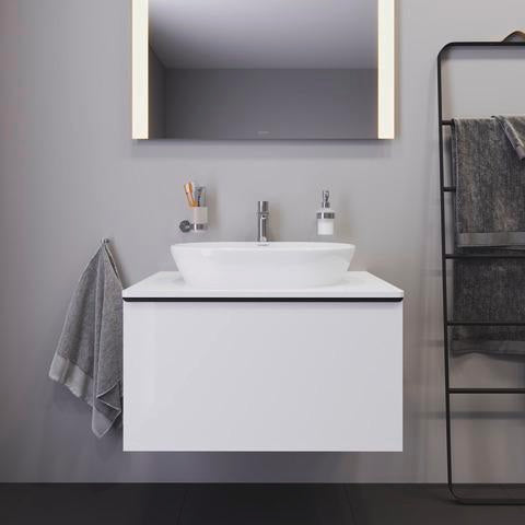 DURAVIT Licht & Spiegel Wandspiegel 600x700mm beleuchtet mit Schalter IP44