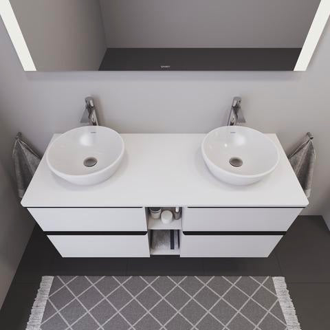 DURAVIT Licht & Spiegel Wandspiegel 600x700mm beleuchtet mit Schalter IP44