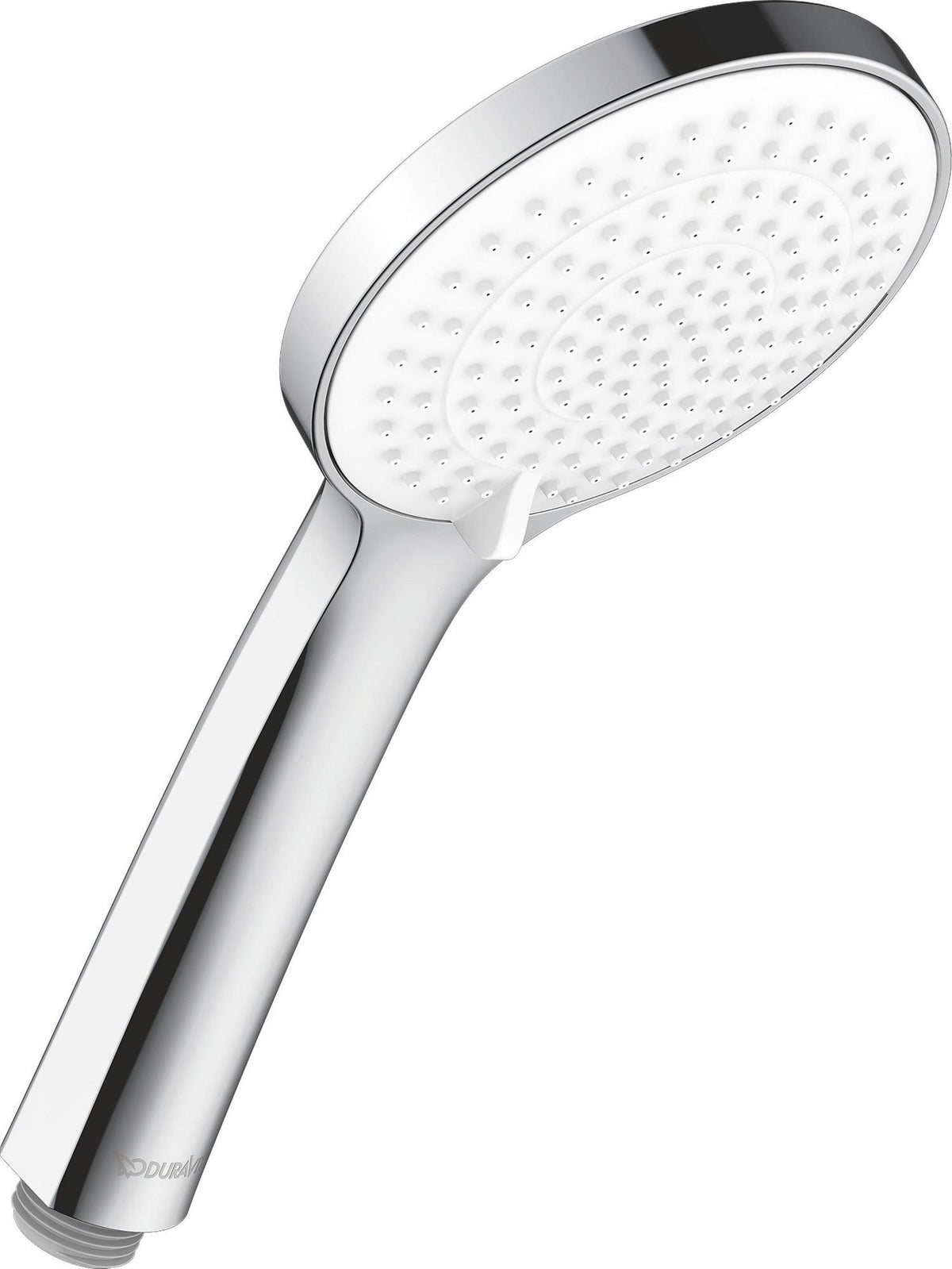 Duravit Handbrause 3-Jet D110 – Soft Rain, Rain & Intense Rain, Chrom Weiß, 110 mm, Antikalk