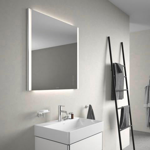 Duravit DuraSquare Waschtisch 600 mm weiß mit Hahnloch ohne Überlauf für Wandmontage