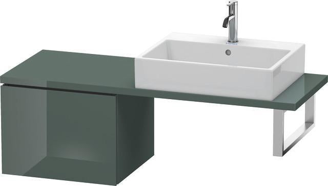 Duravit L-Cube Konsolenunterschrank 520 mm amerikanisch Nussbaum mit Tip-On-Technik