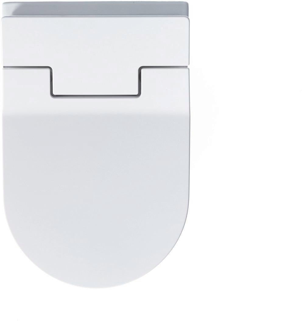DURAVIT SensoWash Slim Dusch-WC Sitz weiß mit Fernbedienung und Durchlauferhitzer