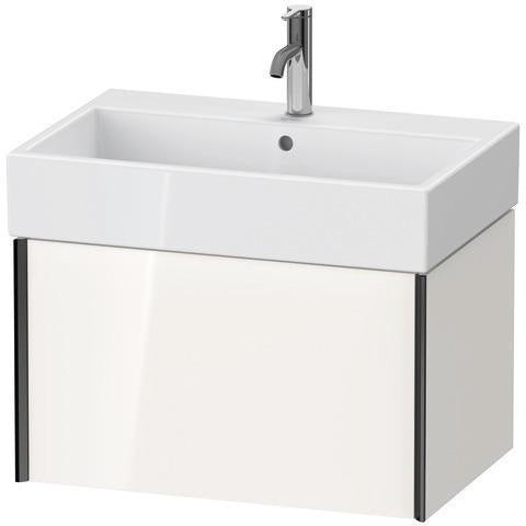 Duravit Waschtischunterbau XVIU 684 mm weiß matt – wandhängend mit Tip-On-Technik