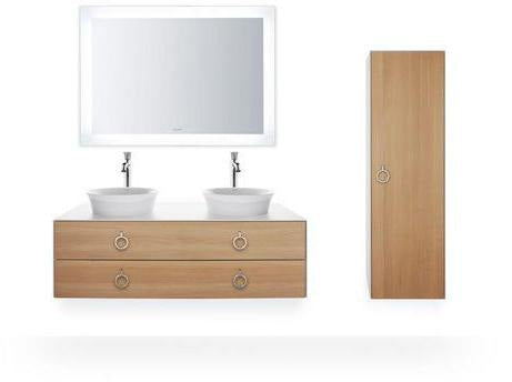 DURAVIT White Tulip Waschtischunterbau 1300 mm, 2 Schubkästen, wandhängend, Weiß Seidenmatt