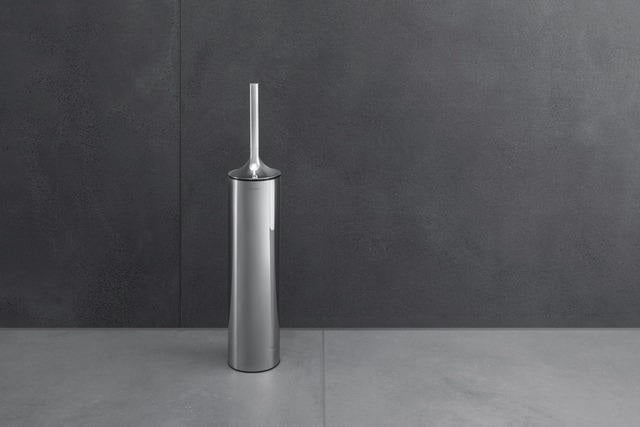 DURAVIT Starck T Bürstengarnitur bodenstehend in Chrom, 80x80x432 mm, Messing verchromt