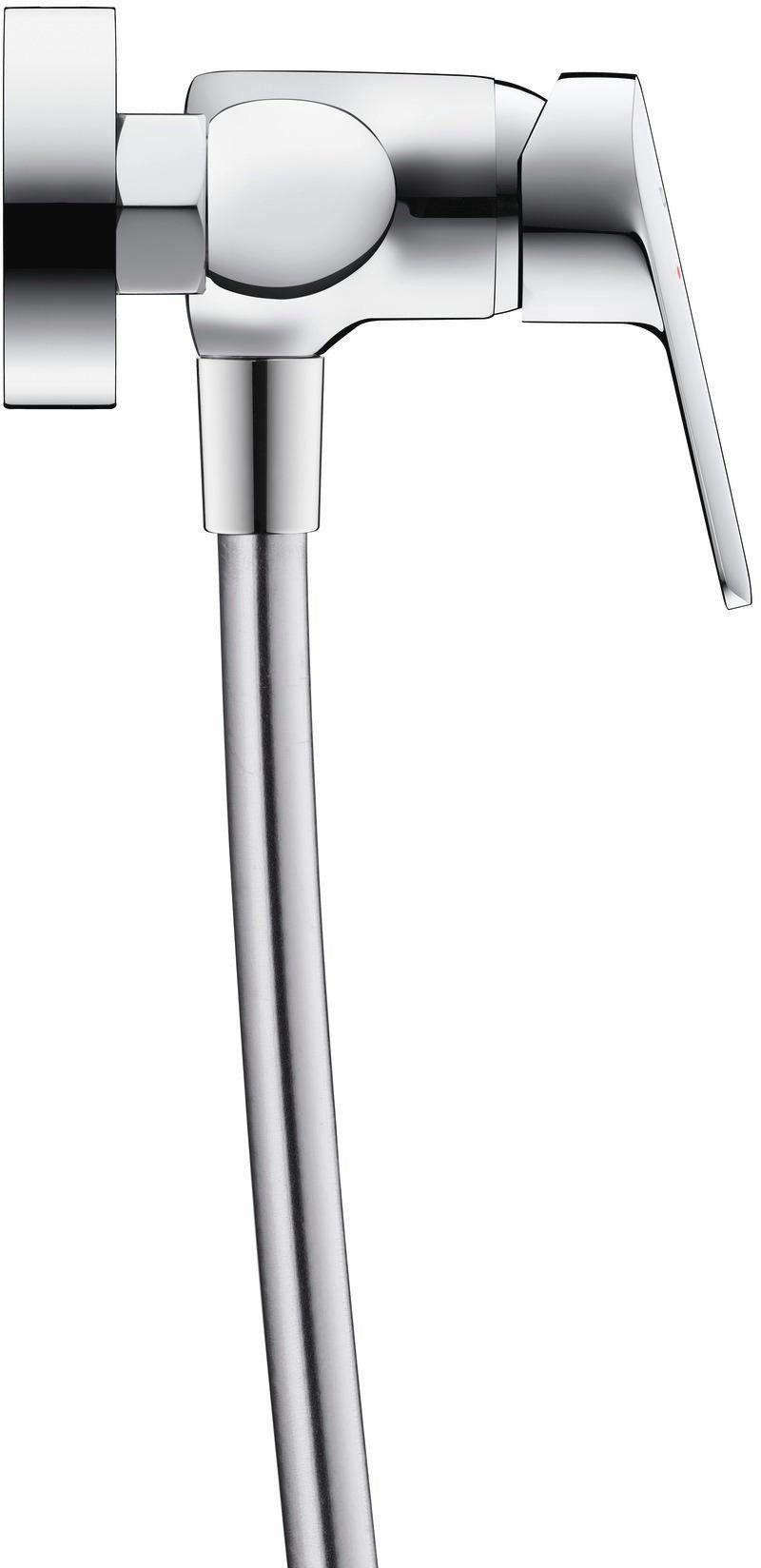 Duravit No.1 Einhebel-Brausemischer Aufputz Keramikmischsystem Chrom