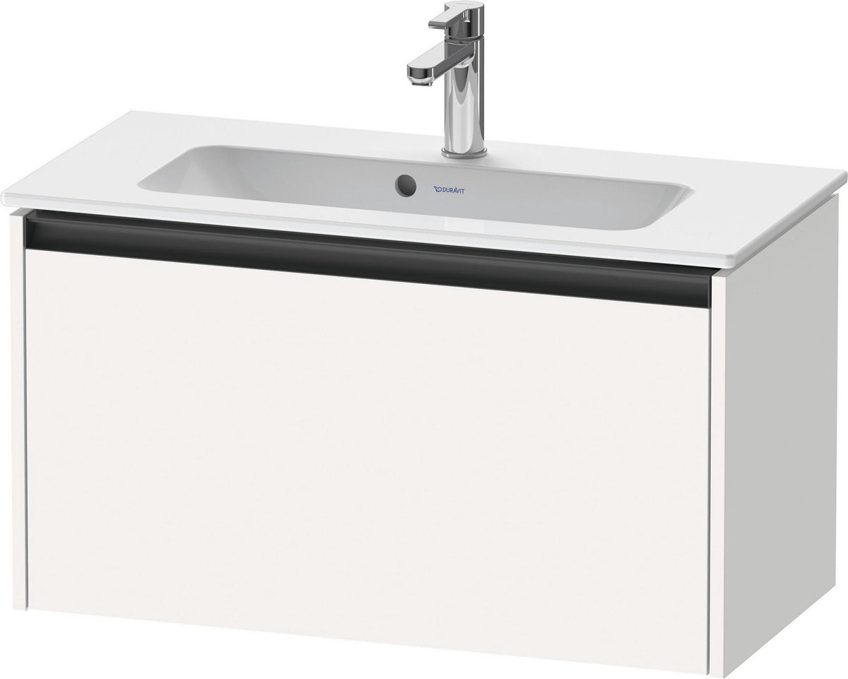 DURAVIT Ketho.2 Waschtischunterbau 810 mm betongrau matt mit Auszug und Soft-Close