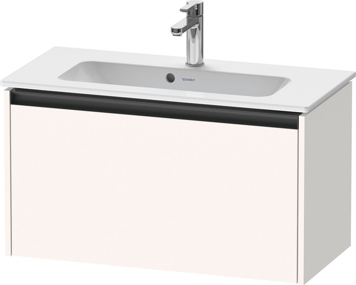 DURAVIT Ketho.2 Waschtischunterbau 810 mm betongrau matt mit Auszug und Soft-Close