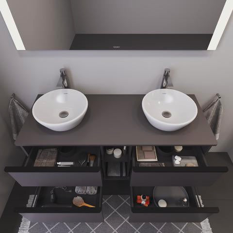 DURAVIT Licht & Spiegel Wandspiegel 600x700mm beleuchtet mit Schalter IP44