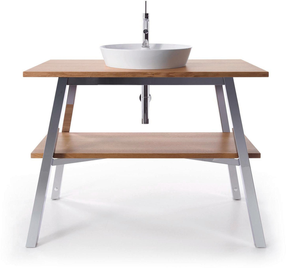 DURAVIT Cape Cod Aufsatzbecken 480 mm, Weiß Seidenmatt, mit Armatureninsel, ohne Überlauf