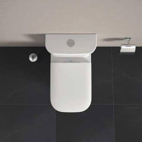 DURAVIT WC-Sitz Happy D.2 Anthrazit matt mit Absenkautomatik und Edelstahl-Scharnieren