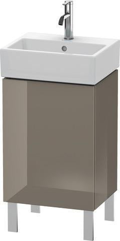 DURAVIT L-Cube Waschtischunterbau 593x434x341 mm, amerikanisch nussbaum, Anschlag links, für Vero Air