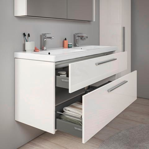 DURAVIT D-Code 2.0 Waschtischunterbau 1184 mm mit Schubkasten und Soft-Close in Weiß Matt