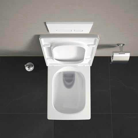 DURAVIT WC-Sitz Design Classics Viu Weiß mit Edelstahl-Scharnieren, ohne Absenkautomatik