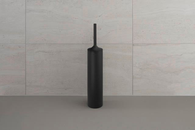 DURAVIT Starck T Bürstengarnitur bodenstehend in Chrom, 80x80x432 mm, Messing verchromt