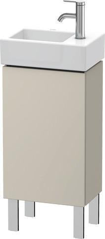 Duravit L-Cube Waschtischunterbau 582x364x241mm betongrau matt, Anschlag links, 1 Tür
