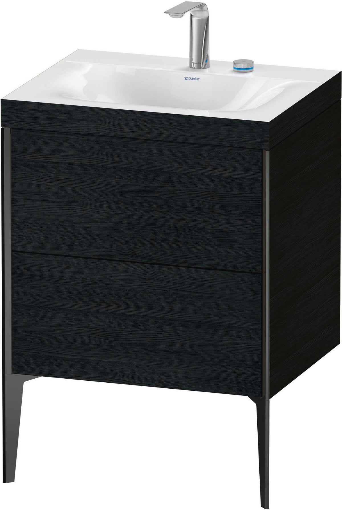 DURAVIT XViu c-bonded Set bodenstehend 480x600x610mm, 2 Auszüge, Eiche