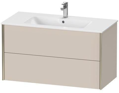 Duravit Waschtischunterbau XVIU 1010 mm 2 Schubkästen Nussbaum für ME by Starck