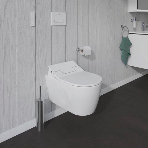 DURAVIT ME by Starck Wand-WC 570 mm spülrandlos mit WonderGliss für Dusch-WC