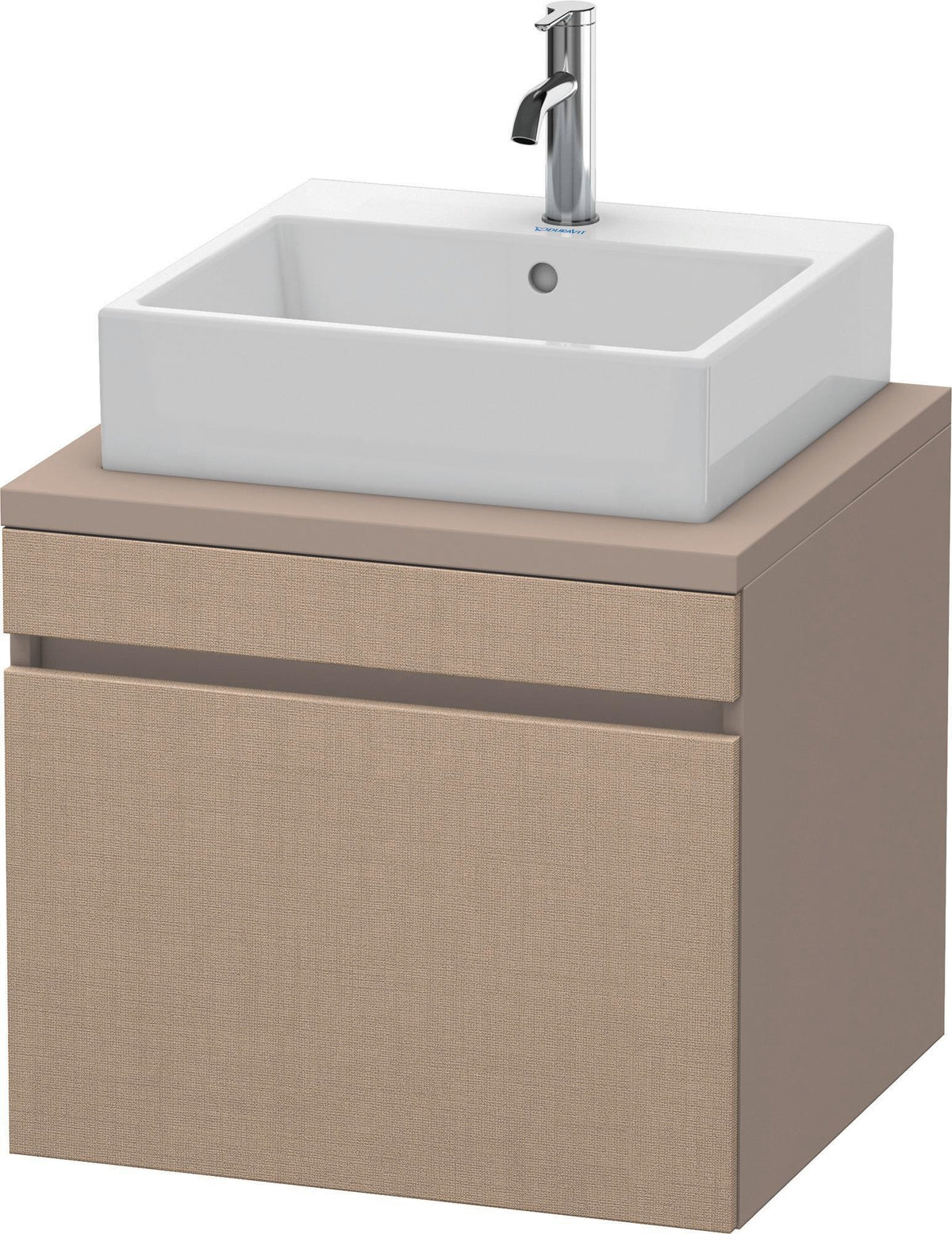 DURAVIT DuraStyle Konsolenunterschrank 600 mm betongrau matt – 1 Auszug, wandhängend