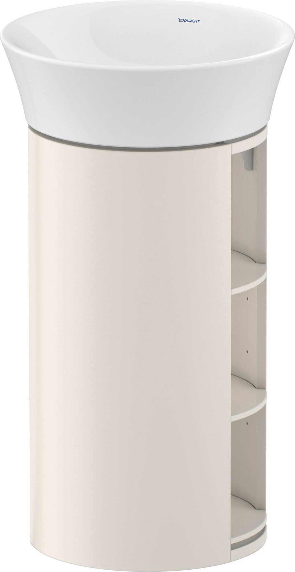 DURAVIT White Tulip Waschtischunterbau bodenstehend 410 mm weiß seidenmatt von Philippe Starck