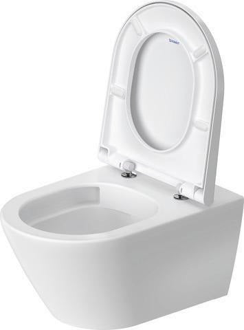 DURAVIT D-Neo Wand-Tiefspül-WC 540 mm spülrandlos weiß inkl. Durafix