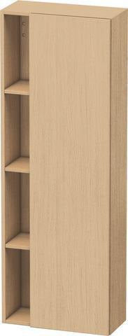 DURAVIT DuraStyle Hochschrank 1400 mm, 1 Tür links, weiß matt – wandhängend mit Soft-Close