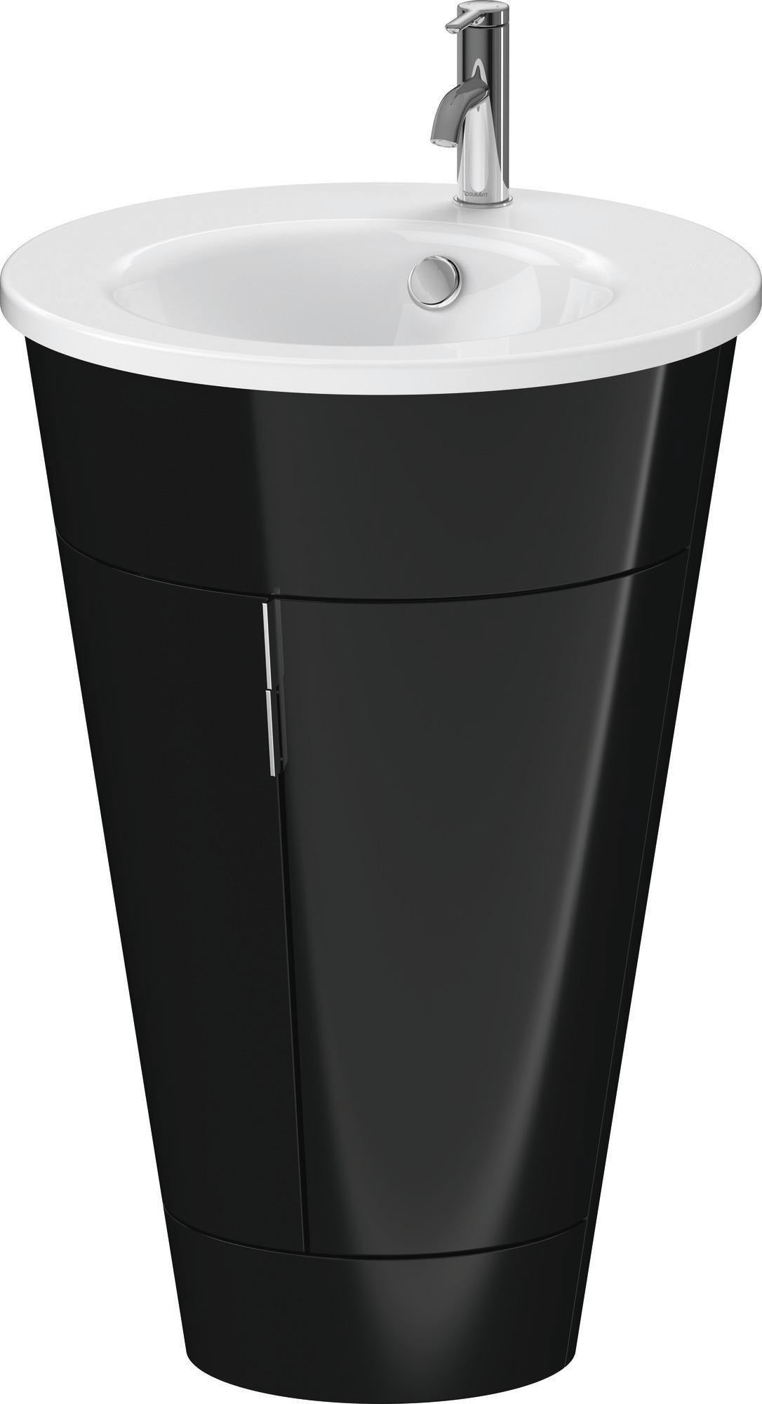 DURAVIT Waschtischunterbau Starck 1 bodenstehend 560 mm amerikanisch nussbaum, 2 Türen